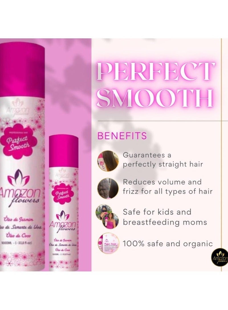 Amazon Flower Hair Protein Treatment Professional Smoothing & Repair Formula for Silky, Frizz Free Hair - Image 2